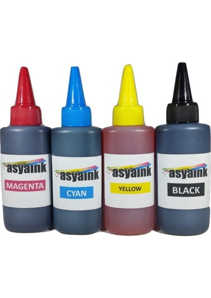 Canon Bitmeyen Kartuş Mürekkebi 4 Renk 4X100ML