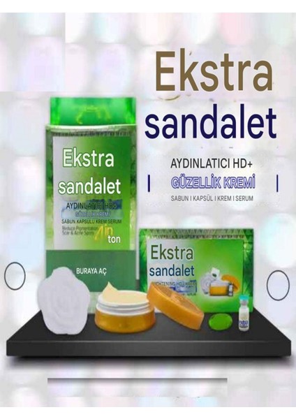 Extra Brightening Hd+ Beauty Cream Big Krem + Serum + Sabun + Kapsül Orjinal