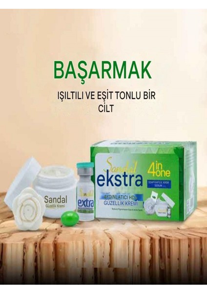 Extra Brightening Hd+ Beauty Cream Big Krem + Serum + Sabun + Kapsül Orjinal modelleri
