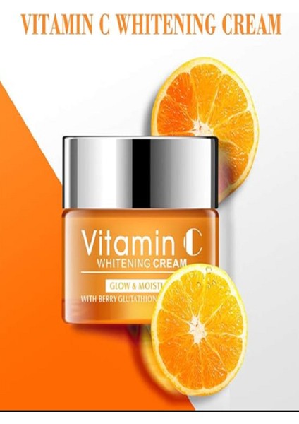 100 % Organic C Vitamini Cilt Parlatıcı Adınlatıcı Ölü Deri Siyah Halka Akne Kararma Karşıtı Krem modelleri