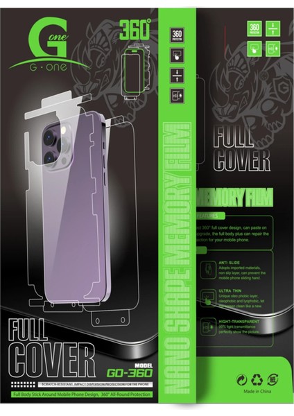 Lvsqvr Newface Iphone 16E 360 Full Body Arka Koruyucu