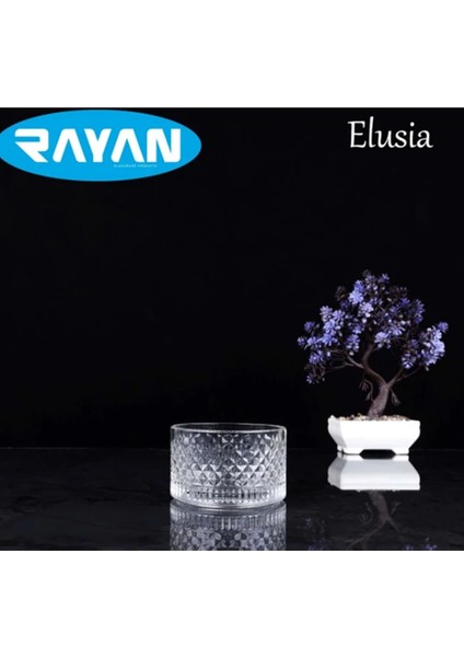 Elusia Lines Çizgili Tekli Cam Çerezlik ROYALEKS-82637