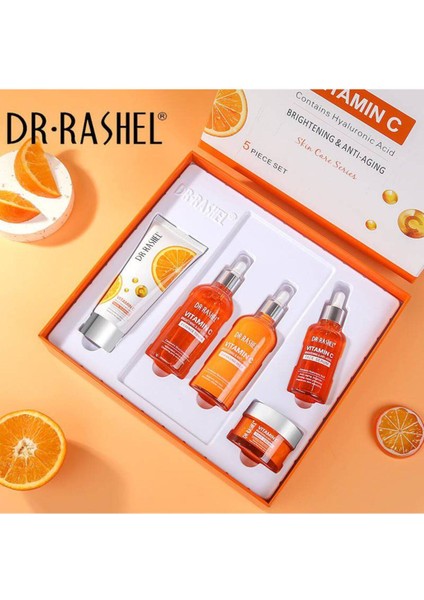 Vitamin C Aydınlatıcı Yaşlanma Karşıtı 5’li Cilt Bakım Seti