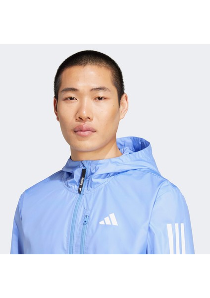 Own The Run Erkek Mavi Koşu Rüzgarlığı.- fırsatları