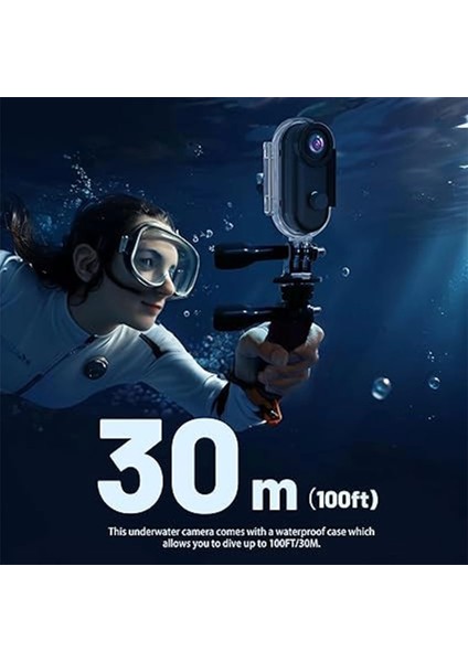 Mini Wıfı Aksiyon Kamerası 1080P Taşınabilir Vücut Kamerası Giyilebilir Video Kaydedici Ipx7 Su Geçirmez - Lisinya