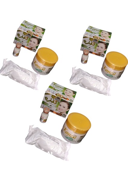 Kanza Beyazlatıcı Kremi 3 Kutu Set fiyatları