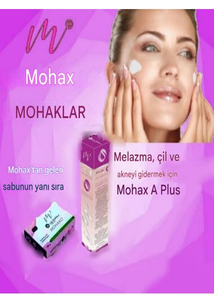 A Plus Krem + Sabun Seti Malezma Akne Leke Çil Ölü Deri Canlandırıcı Beyazlatıcı