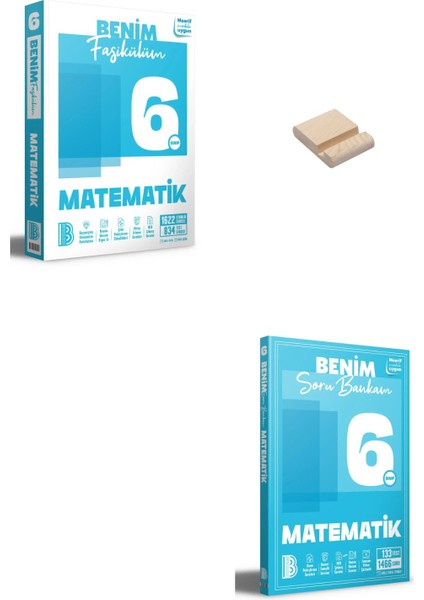 Benim Hocam 6. Sınıf Matematik Fasikülüm ve Soru Bankam + Telefon Standı