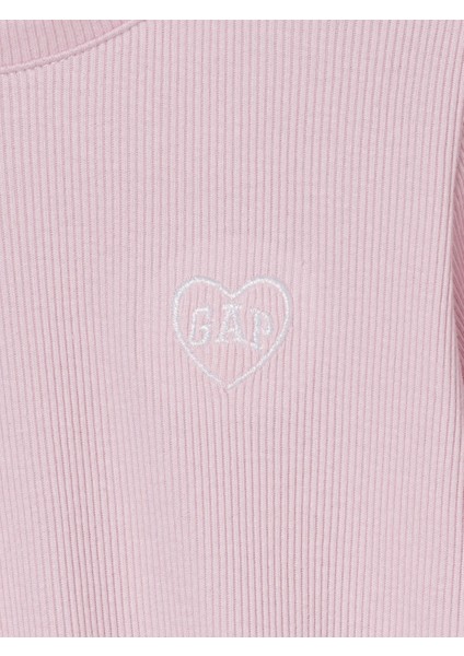 Kız Bebek Açık Pembe Ribanalı Bisiklet Yaka T-Shirt fiyatları