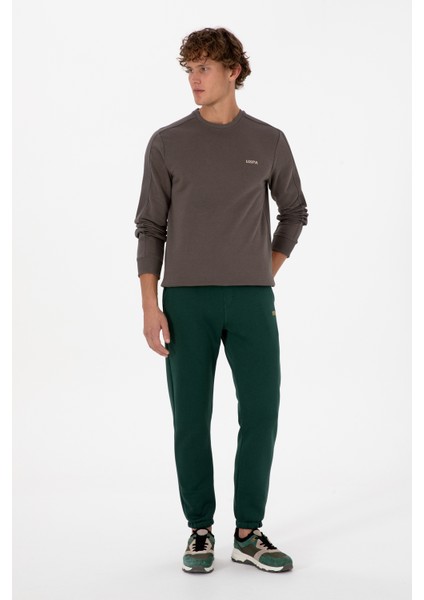 Erkek Koyu Yeşil Eşofman Altı 50313745-VR079