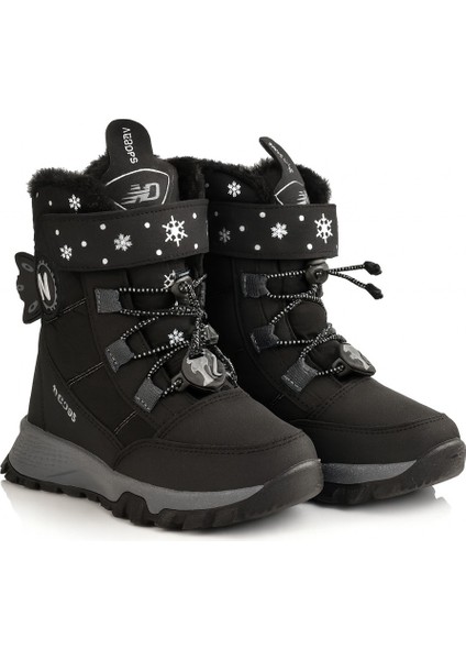 Dayanıklı, Su Geçirmez, Ortopedik, Cırtlı, Bej Kız Çocuk Kar Botu Ayakkabı