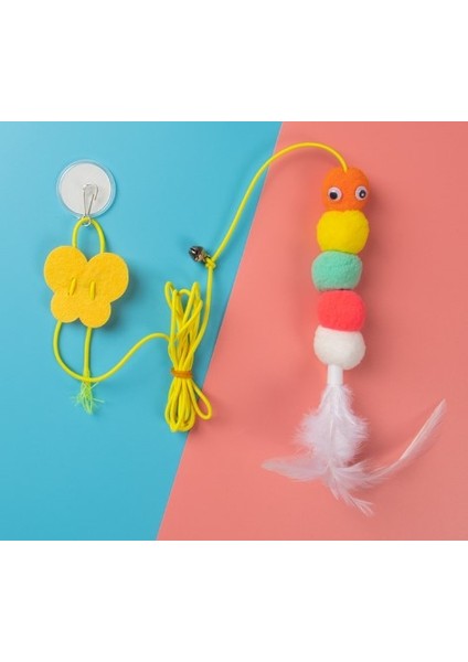 Elastik Kendinden Yapışkanlı Solucan Kedi Oltası (5067) fırsatları