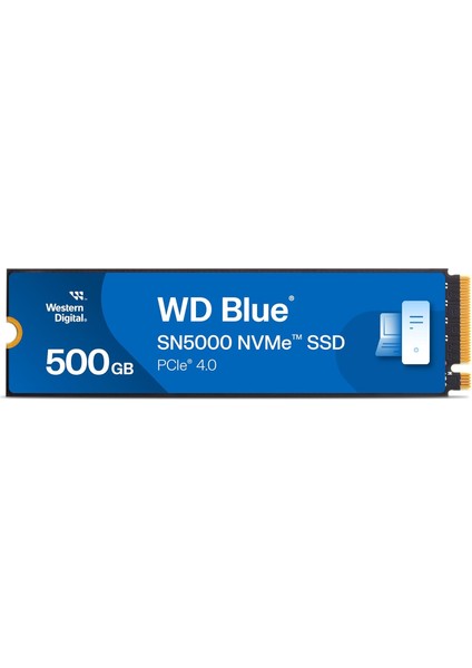 Digital Blue SN5000 Nvme SSD M.2 2280 500 GB (5.000 Mb/sn&apos;ye Kadar Okuma 4.000 Mb/sn&apos;ye Kadar Yazma) - WDS500G4B0E