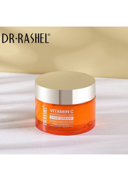 Vitamin C Yüz Kremi 50ML Aydınlatıcı & Yaşlanma Karşıtı Nemlendirici Krem