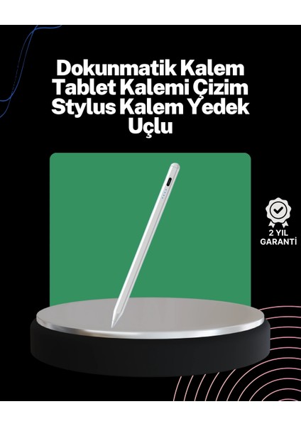Akıcı Yazı ve Çizim Için Eğim Sensörlü Dijital Kalem – 20 Saat Kesintisiz Kullanım