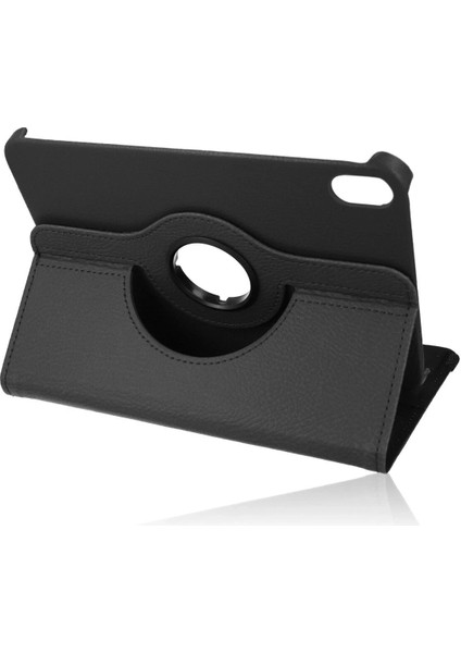 Lvsqvr Newface Ipad Mini 6 Kılıf 360 Tablet Deri Kılıf - Siyah