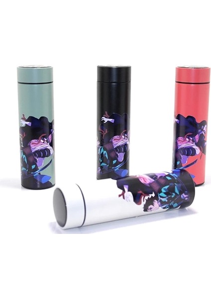 Anime Baskılı Digital Göstergeli Termos 500 ml ALK381 ( Lisinya )