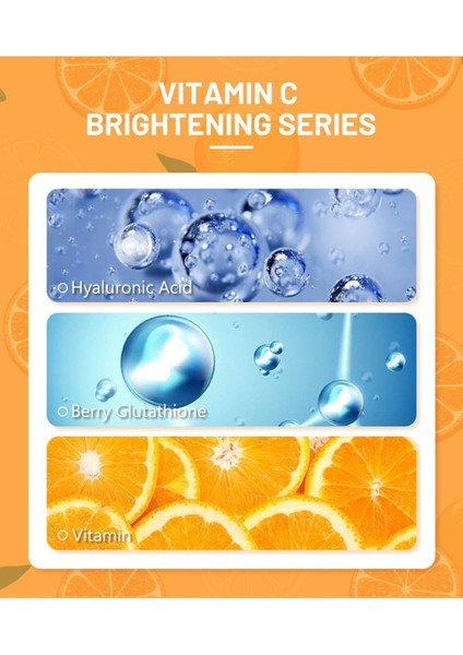 Vitamin C Cilt Bakım Seti Aydınlatıcı & Canlandırıcı 3'lü Set modelleri