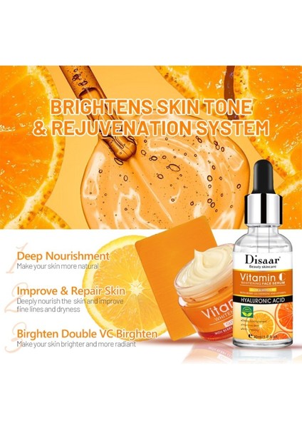 Vitamin C Cilt Bakım Seti Aydınlatıcı & Canlandırıcı 3'lü Set fırsatları