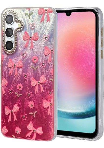 Lvsqvr Newface Samsung Galaxy A24 4g Kılıf Blade Aynalı Desenli Kapak - Desen 3