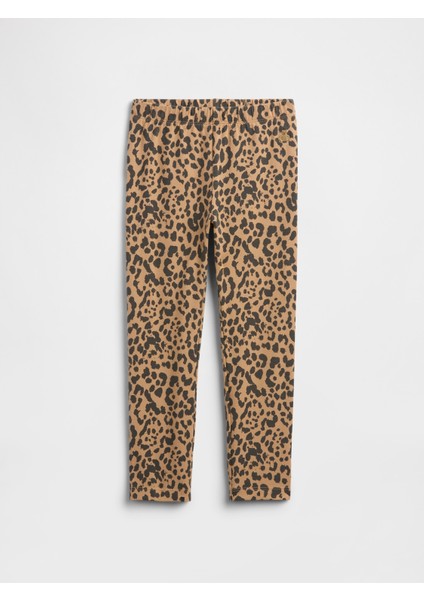 Kız Bebek Kahverengi Gap Pull-On Stretch Jersey Tayt