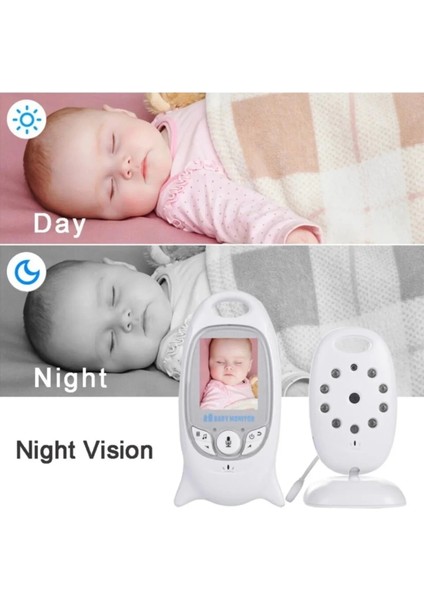 VB-601 Kameralı Bebek Monitörü Net Görüntü Gece Görüşlü ( Lisinya ) modelleri