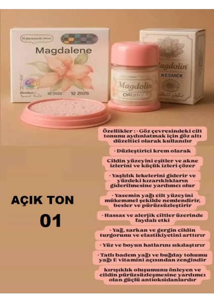 Krem 02 No Chale Make-Up Cream 23 gr + Pudra Fondoten Cilt Kusurlarını Onarıcı + Kapatıcı fırsatları