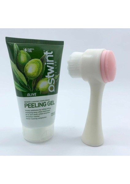 Yüz Temizleme Seti Jeli(Peleng) ve Yüz Temizleme Fırçası 2 Li Set