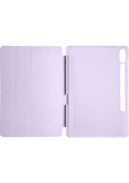 Lvsqvr Newface Samsung Galaxy X610 Tab S9 Fe Plus 12.4 Kılıf Kalemlikli Mars Tablet Kılıfı - Açık Mor fırsatları