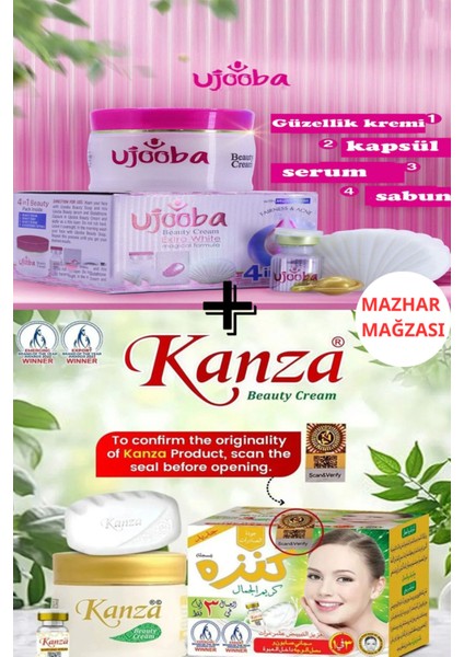 Kanza Ujooba Beauty Beyazlatıcı Krem