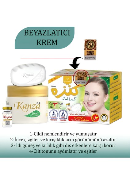 Kanza Ujooba Beauty Beyazlatıcı Krem fiyatları