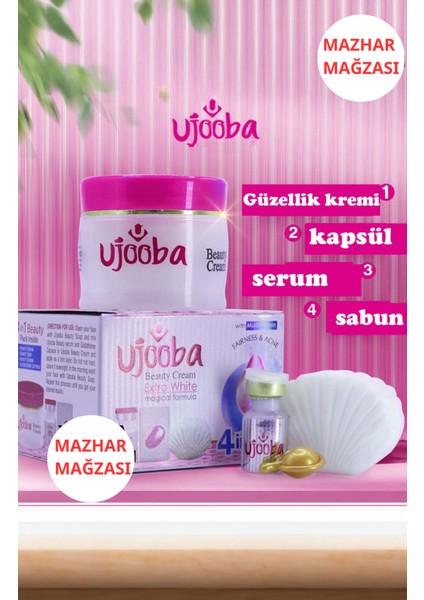 Kanza Ujooba Beauty Beyazlatıcı Krem modelleri
