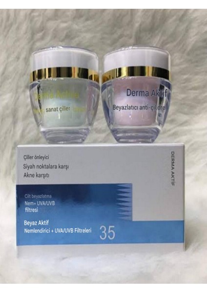 Gece Kremi + Gündüz Kremi Leke Akne Çil Önleyici Nemlendirici Alman Kozmetiği (2X20ML) modelleri