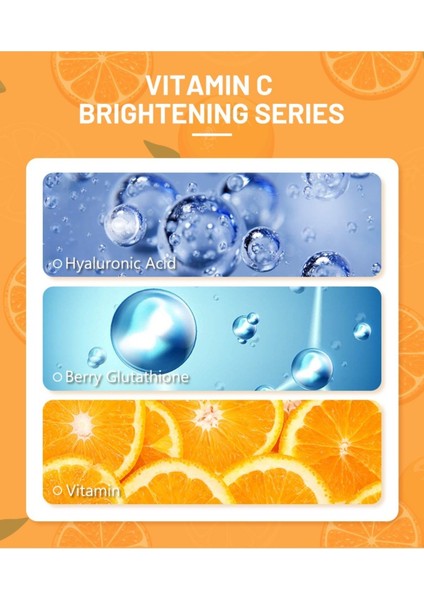 Vitamin C Cilt Bakım Seti Aydınlatıcı & Canlandırıcı 3'lü Set fiyatları
