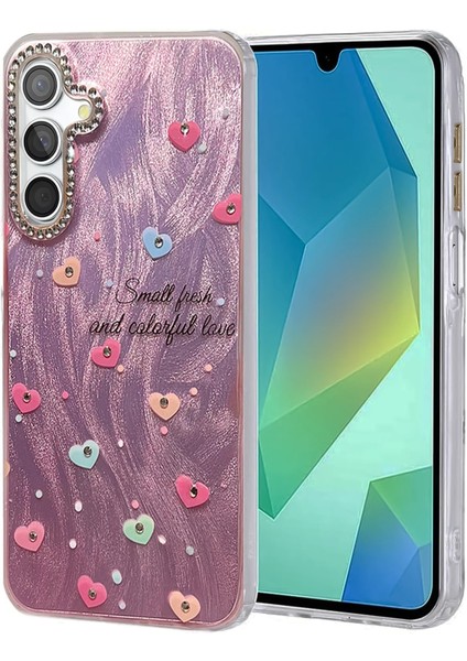 Lvsqvr Newface Samsung Galaxy S24 Fe Kılıf Blade Aynalı Desenli Kapak - Desen 8