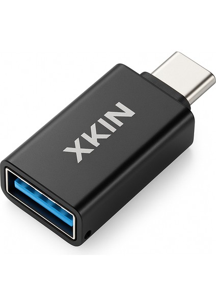 Xkın Type-C To USB 3.0 Mini Otg Adaptör – Type-C Telefon, Tablet ve Laptop Uyumlu Yüksek Hızlı Tak-Çalıştır Dönüştürücü