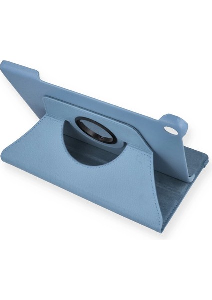 Lvsqvr Newface Huawei Matepad T10S 10.1 Kılıf 360 Tablet Deri Kılıf - Turkuaz