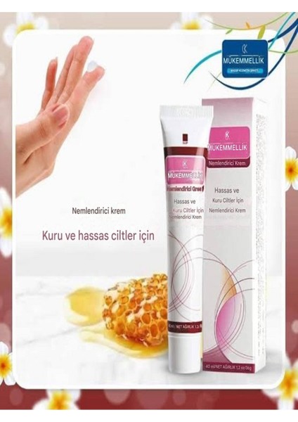 Mükemmel Krem Kuru ve Hassas Ciltler Için Bal Mumu Ile Zenginleştirilmiş Cilt Kremi Yüz ve El 40 ml fırsatları