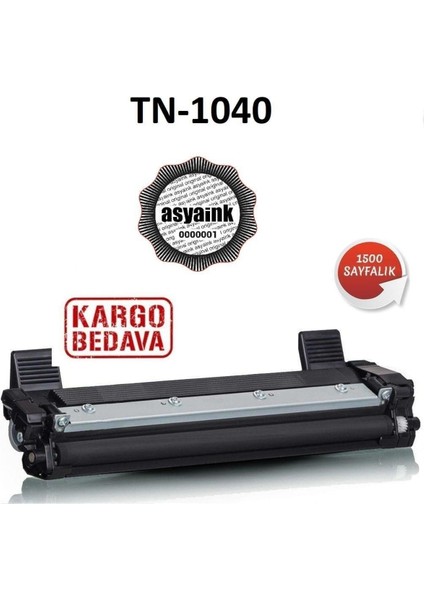 Brother TN-1040/HL-1110 HL-1111 HL-1118 Muadil Toner - 1500 Sayfa fiyatları