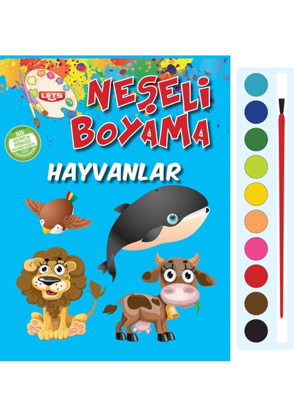 Neşeli Boyama - Hayvanlar