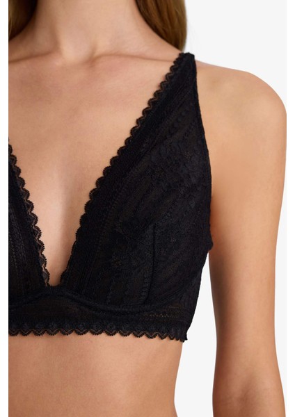 Bağcıklı Dantelli Kapsız Pedsiz Balenli Bralet F3868AX25AU fırsatları