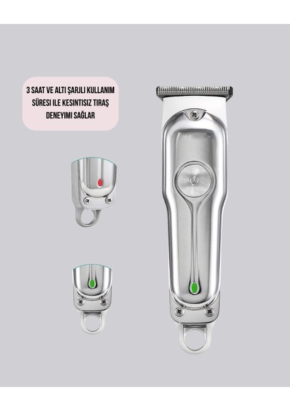 Metal Gövdeli Saç Sakal Kesme Makinesi – Hassas Kesim Için fırsatları