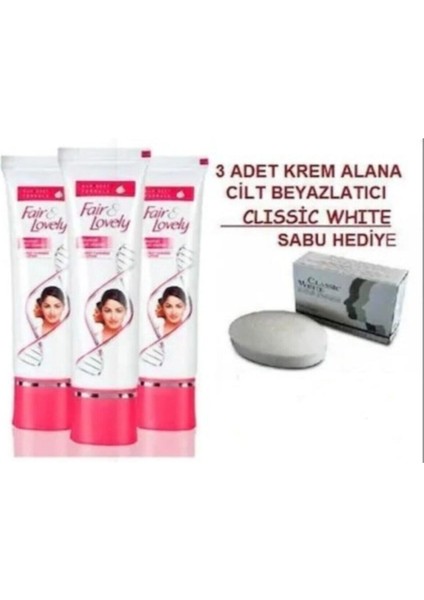 Beyazlatıcı Krem Renk Açıcı Cilt Yenileyici + Beyazlatıcı Sabun