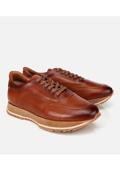 02AYH312100A370 ERKEK Deri Taba Yumuşak Dokulu Spor Ayakkabı fiyatları