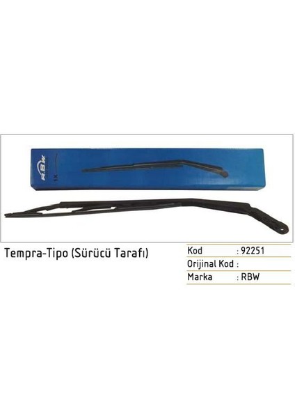 Silecek Süpürgesi Fıat Tempra Sol