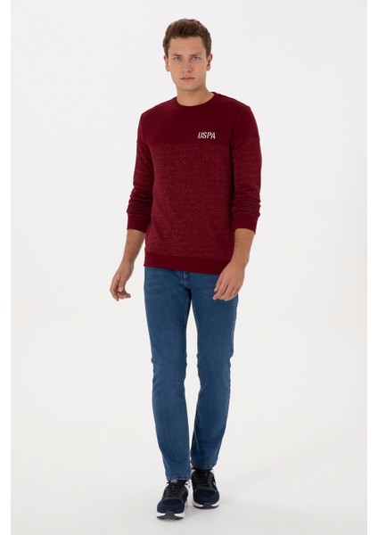 Erkek Bordo Sweatshirt 50316380-VR014 fırsatları