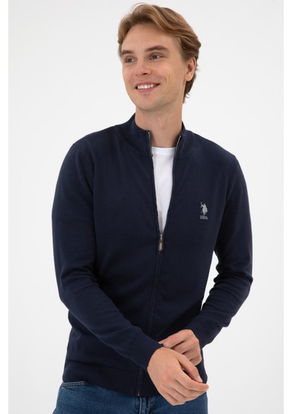 Erkek Lacivert Hırka (Triko) 50313684-VR033 fiyatları