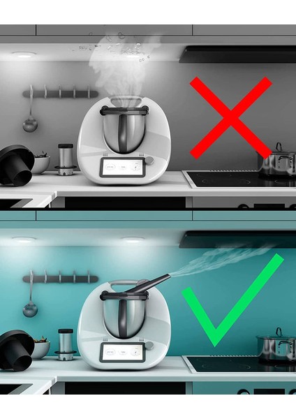 Wundermix Mixtaste Thermomix Mutfak Robotu Tm6 ve Tm5 Için Buhar Yönlendirici modelleri