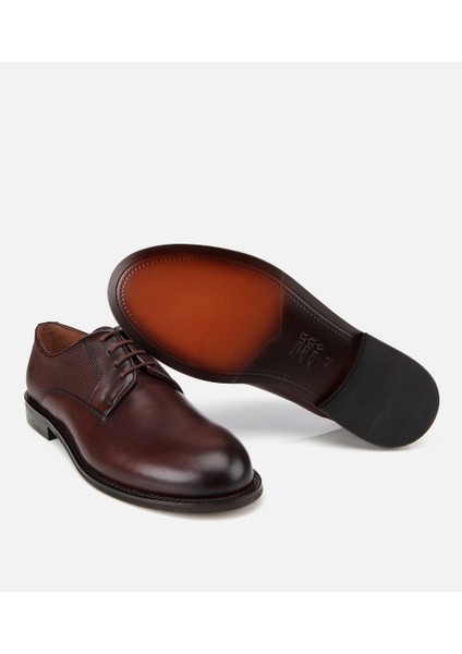 02AYH313780A480 ERKEK Deri Kahverengi Klasik Ayakkabı