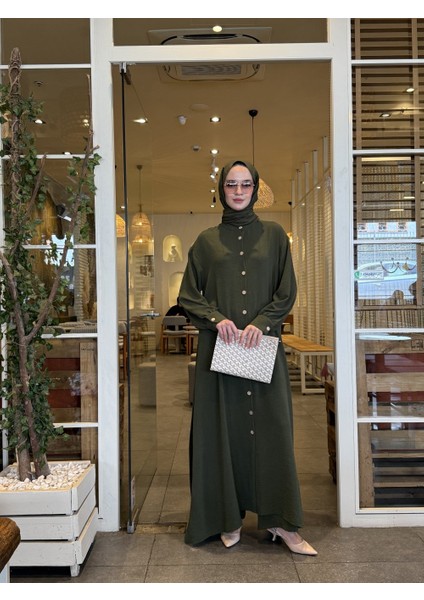 Tesettür Efsun Takım Haki